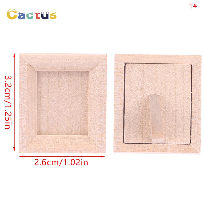 Cadre Photo Miniature en bois  - Engraved Wood Frame avis et prix