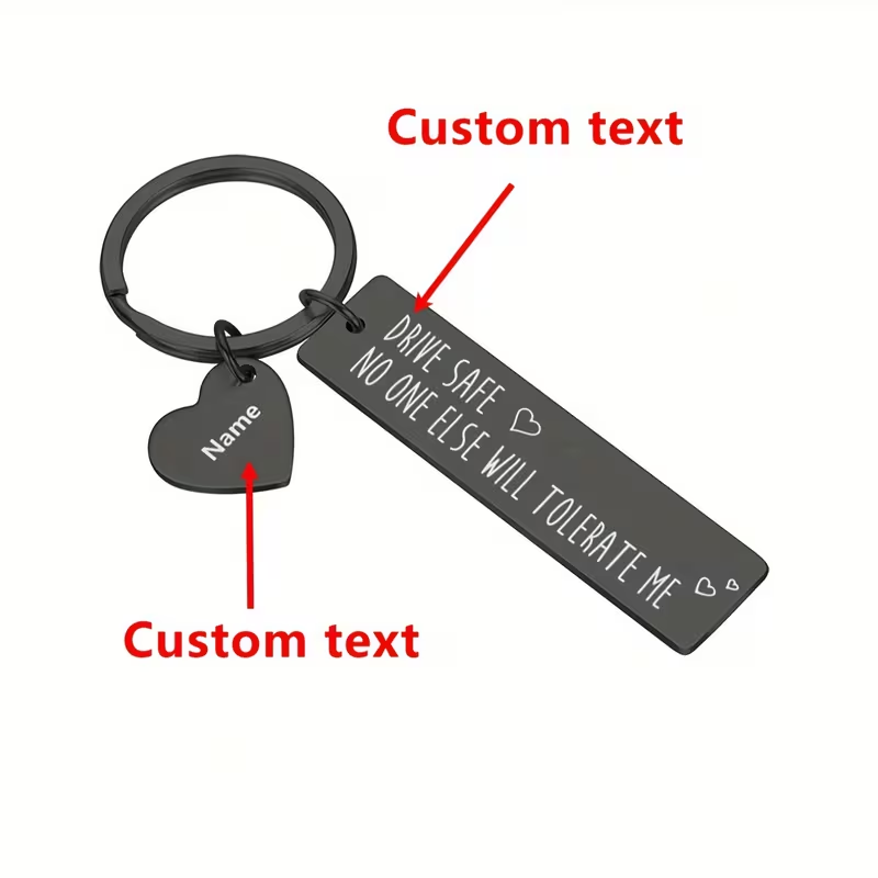 Porte-clés personnalisé avec g - Initial Ring Custom avis et prix