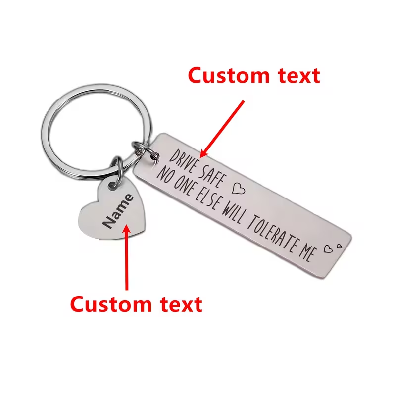 Porte-clés personnalisé avec g - Initial Ring Custom avis et prix